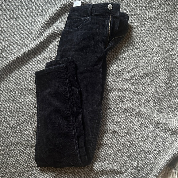 Women’s Black Corduroy Pants - Picture 1 of 3